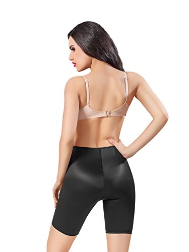Image of Dazzle DS577 Lycra Women's Black Colored HI-Waist Long Leg Shaper