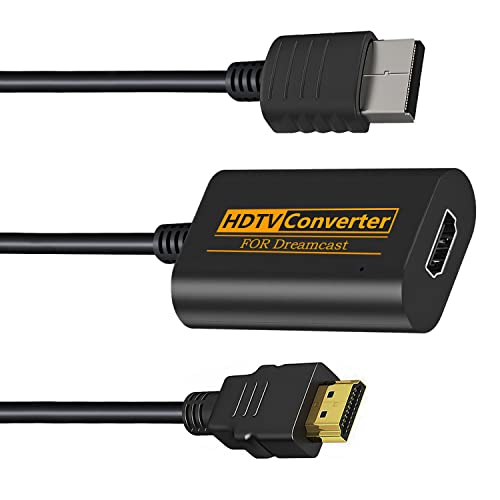 [Rgb Signal Output] Dreamcast To Hdmi Adapter, Jadebones Hd Hdmi Cable, Dreamcast To Hdmi Converter For Sega Dreamcast Console #TOP15