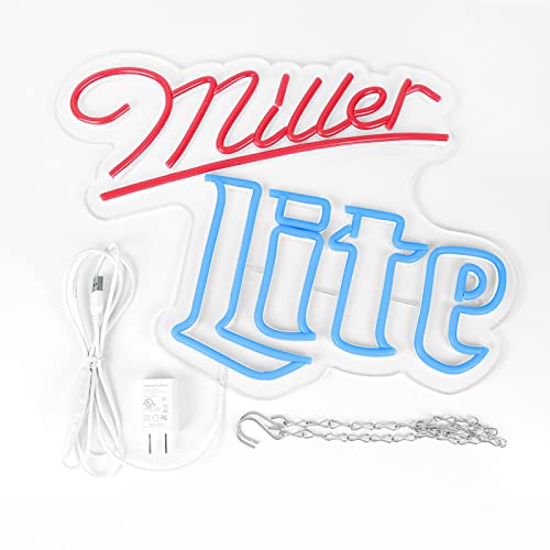 Vinray Millers Light Neon Signs For Wall Decor In Garage Bar Pub Or Club,Handmade Led Light For Home Bar And Man Cave Decor,Wall Art Lighting For Restaurant Easy Hanging #TOP7