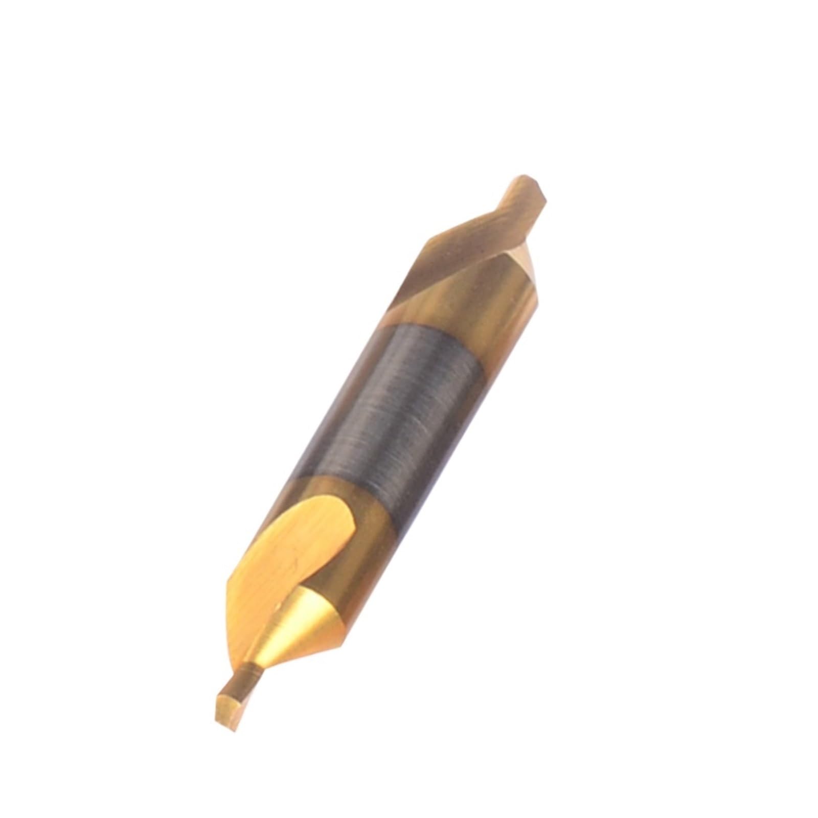 Punte da centro in acciaio rapido, Punte da trapano centrali combinate HSS, svasatori con angolo di 60 gradi, confezione da 5 dimensioni multiple(5PCS-3.15-D8-50)