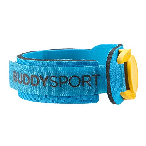 BUDDYSWIM Porta Chip de Neopreno para Tobillo con Banda Elástica Ajustable. Accesorio Deportivo Ideal para Natación, Ciclismo, Running, Triatlon u Otros Deportes de Alto Rendimiento.
