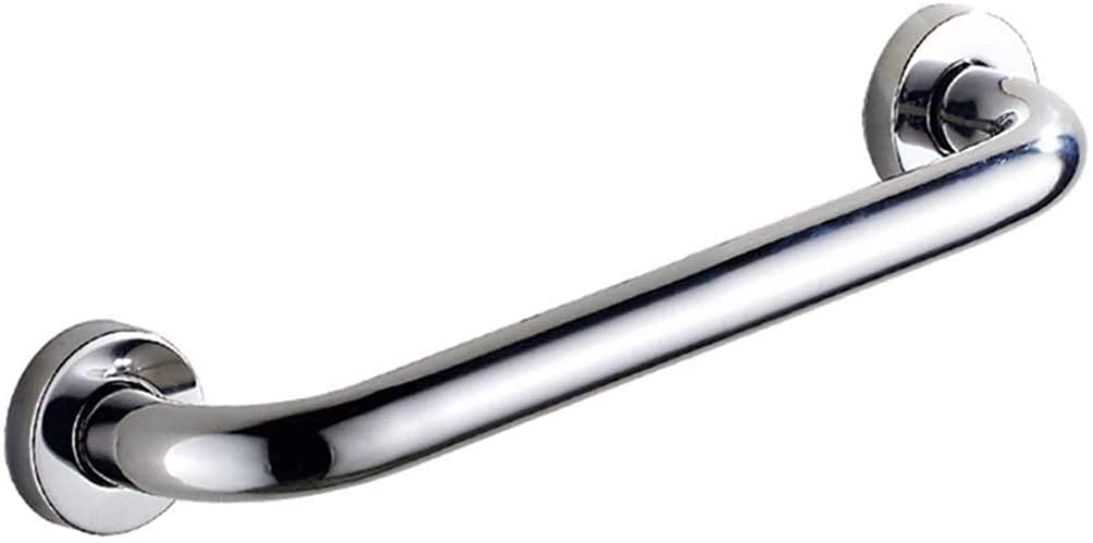 Tyuhduyur Bath Tub Handrail Grab Rail Polished Chrome Wall Disabled Elderly Armrest Toilet Shower Non-Slip Safety Armrest/31Cm(61Cm)
