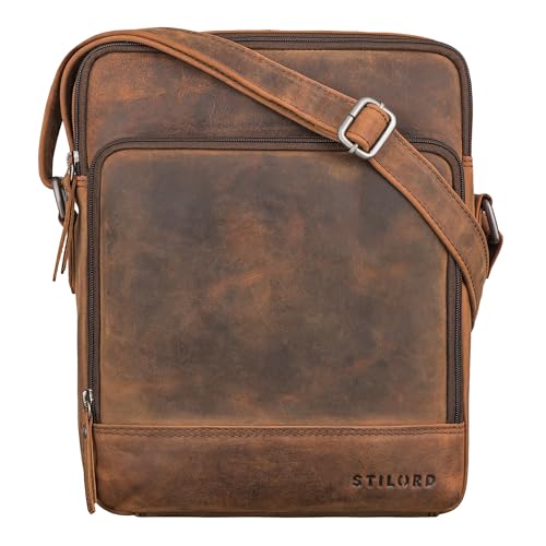 Petit sac messenger STILORD Faro pour homme, protégez votre tablette 11 pouces avec style