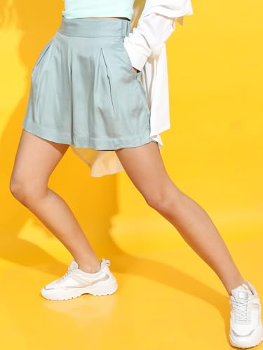 Image of Tokyo Talkies Women's Regular Fit Regular Shorts | Women Casual Shorts