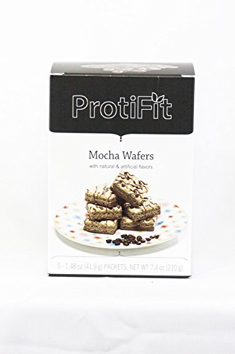 Proti Fit Mocha Protein Wafers Ideal Protein Compatible miniatura 1