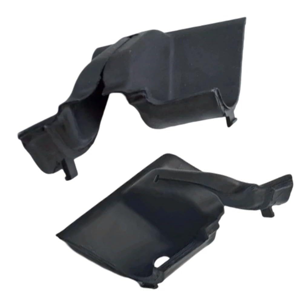 Vordere Motorhauben-Scharnier-Abdeckung, Paar L&R Kappen, schwarze Kunststoffschützer für Ford Transit MK7 2006–2013