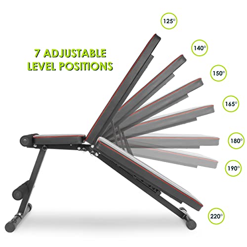 ProsourceFit-Foldable-Adjustable-Multi-Purpose-Weight-Bench-with-Resistance-Band-for-Home-and-Gym-Full-Body-Strength-Training-Workouts-Fitness-Exercises-and-Weight-Training