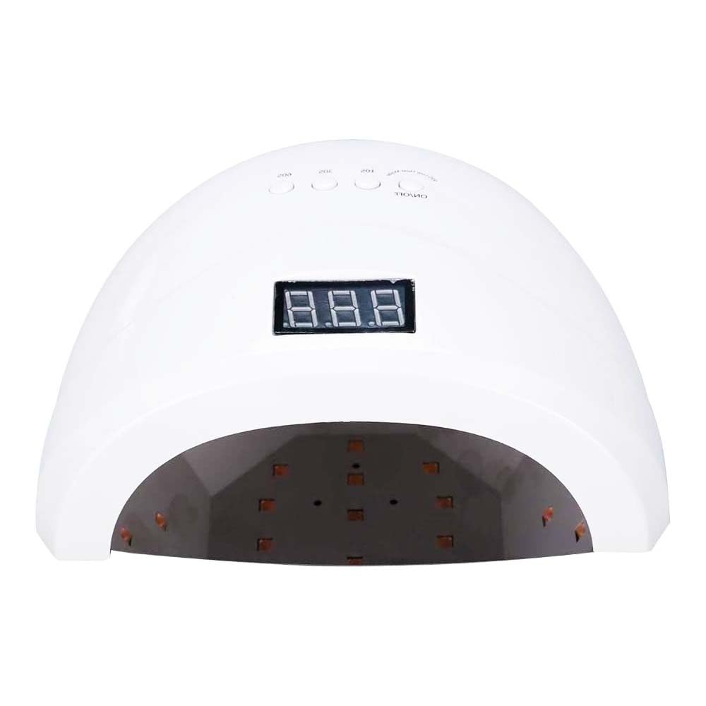 GC GLOBALCOMMERCE Lampada UV Unghie Led con Display 48W con Timer e sensore per Manicure unghie ricostruzione
