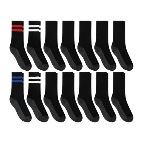 Image of Hanes Men's Socks, X-temp Cushioned Low Cut Socks, 12 & 14 Pair Packs