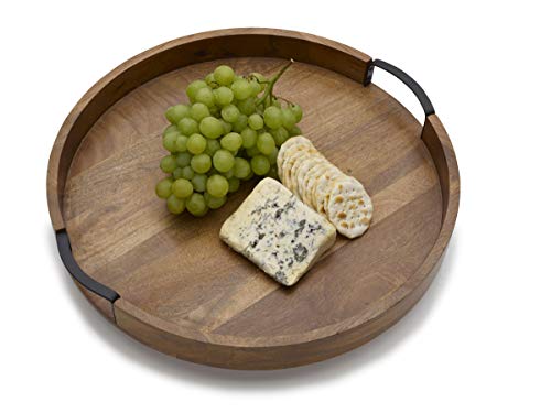 Gourmet Basics By Mikasa 5261664 Round Lazy Susan Serving Tray thumb #1