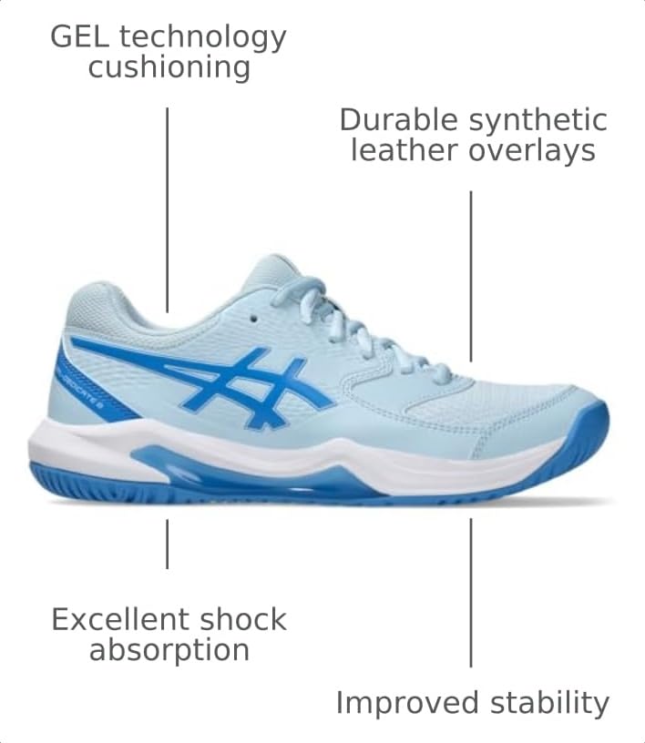 Image of ASICS Women's Gel-Dedicate 8 Tennis Shoes
