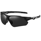 FAGUMA Polarized Sports Sunglasses for Men Women Fishing Cycling Running Golf Motorcycle TR90 Frame UV400 Protection