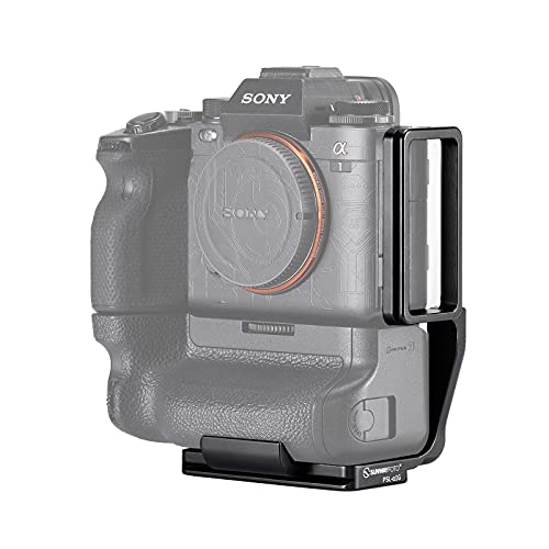 SUNWAYFOTO PSL-a1G L-Halterung für Sony A1 mit Vattery Grip VG-C4EM Schnellwechselplatte Arca Swiss RRS kompatibles Zubehör Cover