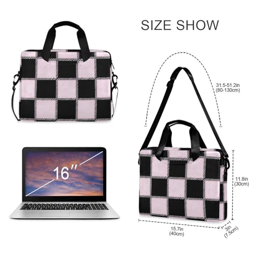 Funda para portátil tipo bandolera con asa 15.6 pulg miniatura 5