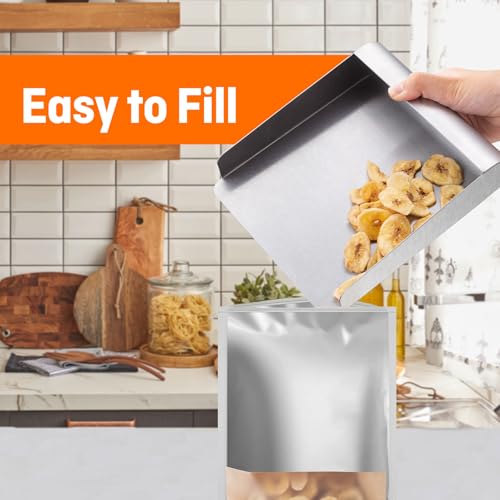 Metal Food Scoop for Harvest Right Freeze Dryer Medium and Small Trays, Perfect width to scoop up dried food off your Harvest Right trays - Thumbnail 5