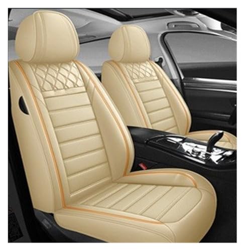 Housses de siège voiture beige Buick Enclave Encore protection universelle 5 places