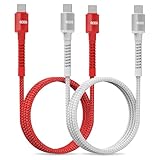 [Durabilité renforcée] Gaine nylon tressée + noyau renforcé : conçu pour résister à 10 000 flexions, anti-nœuds, meilleure tenue dans le temps qu’un câble standard. Parfait si vous cherchez un cable samsung charge rapide robuste ou un câble pour usage intensif