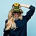 Fashionable Baseball Cap Dad Cap for Boys and Girls - Psychedelic Sunflower Mushroom Floral Art Adjustable Breathable Golf Cap Outwear