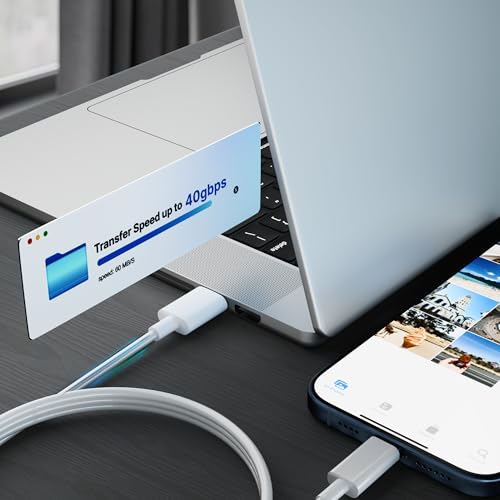 Image of USB to Lightning Cable, Apple MFi Certified Fast Charging & Data Sync Charging Cable Compatible with iPhone 14, 13, 12, 11, X, XS, XR, 8 Plus & iPad, Durable Lightning Cable, 6 Months Warranty HOMEMO