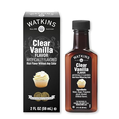 Watkins Clear Vanilla Flavor, 2 Fl Oz (Pack of 1)