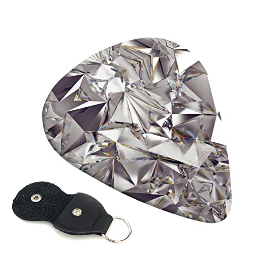 Lot de 6 médiators en diamant pour guitare acoustique, guitare électrique, basse, ukulélé – fins, moyens et épais. - Les Beatles, Paul McCartney, John Lennon, RIngo Starr, George Harrison Lot de 6 médiators en diamant pour guitare acoustique, guitare électrique, basse, ukulélé - fins, moyens et épais.