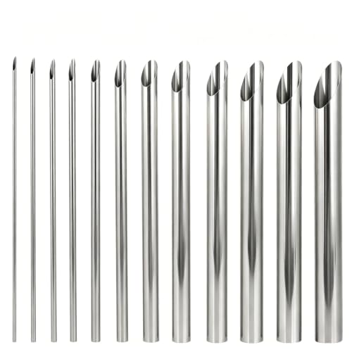 Penitue 12pcs Clay Hole Punch Clay Sculpting Tools for Pottery