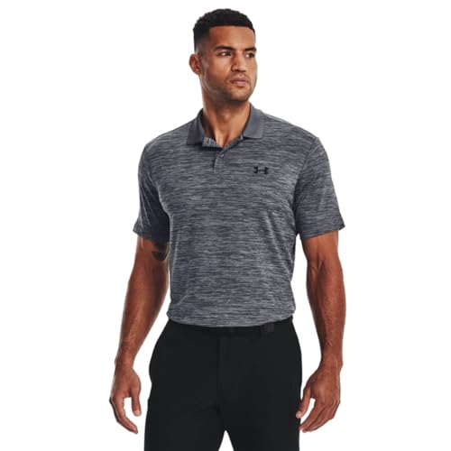 Under Armour Men's Performance 3.0 Polo, (012) Pitch Gray / / Black, Large
