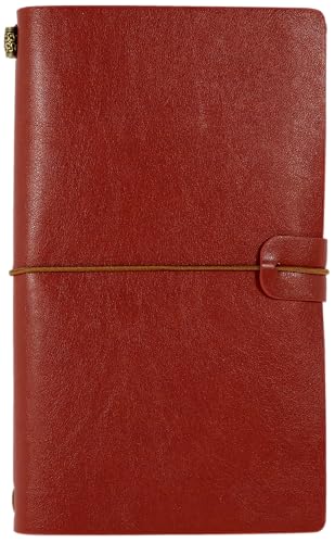 Voyager Refillable Notebook - Burgundy (Traveler's Journal, Planner, Notebook)