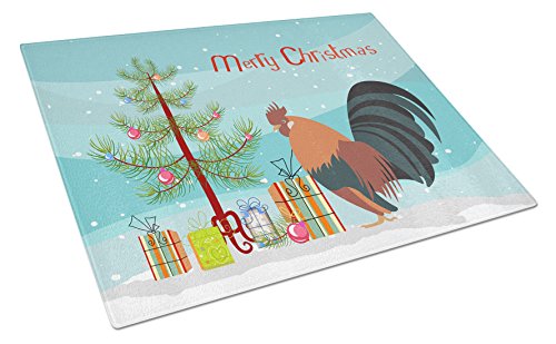 Caroline’s Treasures BB9203LCB Dutch Bantam – Tabla de cortar (cristal, multicolor