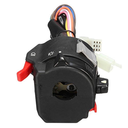 Alamor 12V Motorrad Scheinwerfer Start Schalter Horn Blinker Für 7/20 Mm 22Mm Lenker Linke Seite