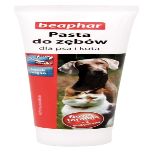 TOOTHPASTE 100G - Pasta de dientes con sabor a hígado para perros y gatos