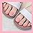 Outyua Pink Press on Toe Nails Matte Square Fake Toenails Short Solid False Toes Nails with Designs Acrylic Cute Artificial Beach Full Cover Toenail for Women 24 Pcs (Light Pink)