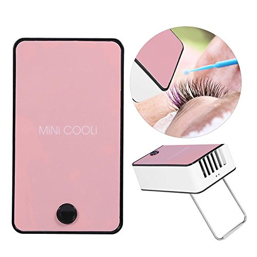 Preisvergleich Produktbild Verpflanzte Wimpern-Gebläse, beweglicher USB-Minifan-Klimaanlagen-Gebläse für Wimper-Verlängerungs-Kleber-Trockner...