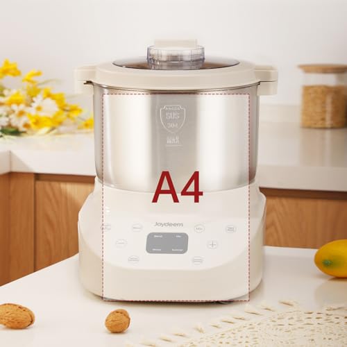 Joydeem Electric Dough Maker, 9.5Qt with Winter & Summer Fermentation, Dual Functions (MIX for Dough/Kneading, BLEND for Filling) - Ideal for Bread, Pizza, Roti, Dumplings, Sourdough, HMJ-A901 image 6