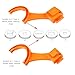 Sbulhia 2PCS RV Sewer Hose Wrench, Cleanout Plug Wrench Fits Most 3 Inch & 4 Inch Male/Female Sewer Caps, Multi Purpose Spanner for Connecting & Disconnecting Sewer Hose, Car Accessories
