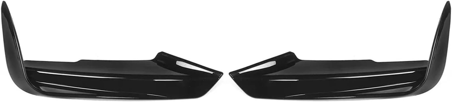 Fog Lamp Cover Trim Front Canards Splitter Compatible with BMW F30 F31 F35 M Sport 320i 325i 328i 335i 2012-2019 Front Bumper Lip Body KitGlossy Black Up