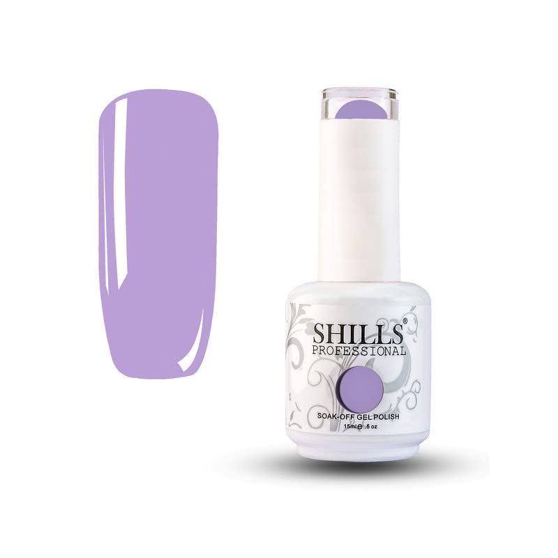 Image of Shills Professional Uv /Led Soak Off Gel Polish (Gel Nail Polish) Glossy Finish Nail Polish Color Shade 47, 15 Ml