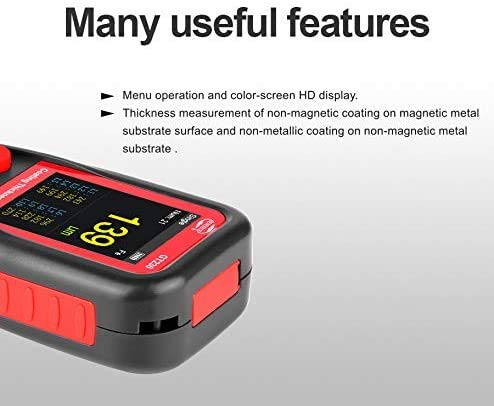 GT230 Thickness Gauges Paint Coating Thickness Gauge Car Film Digital Thickness Gauge Tester Rechargeable Thickness Gauge miniatura 2
