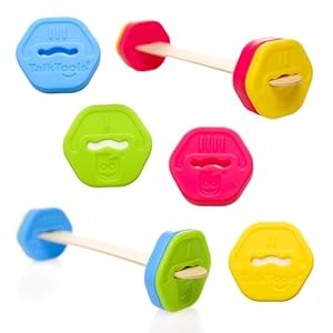 TalkTools Lip Gym with 100 Tongue D...