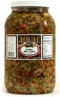 - Boscoli Family Italian Olive Salad, 128 oz.