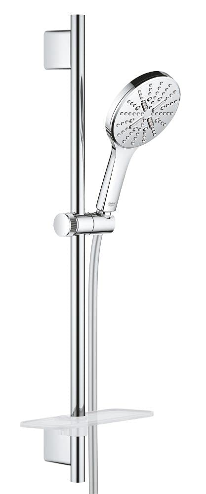 Grohe Rainshower Smartactive Rail Set W/ 130mm26575000Chrome Shower Accessory from B&Q