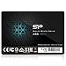 Silicon Power SSD 128GB 3D NAND A55 SLC Cache Performance Boost 2,5 Zoll SATA III 7mm (0,28") Interne SSD