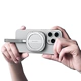 4smarts Magnetic M.2 2230 NVMe SSD Enclosure with Kickstand, Up to 2TB Storage, USB-C 3.2 Gen 2 10Gbps, 100W PD Charging, MagSafe Compatible Aluminum Case for iPhone 16/15 Pro Max, MacBook, iPad