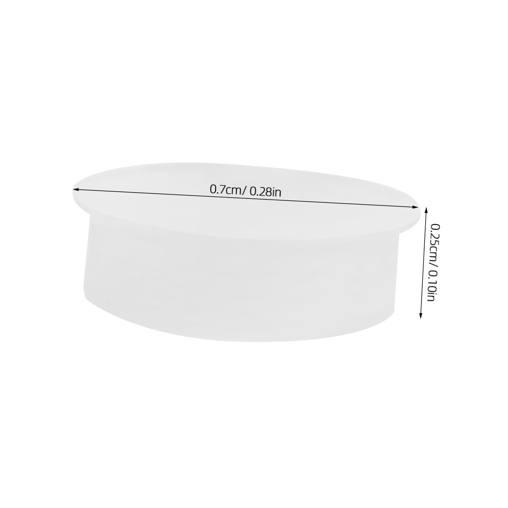 Yardwe Silicone Flute Hole Caps for Clarinet Flute Soft Key Hole Covers Musical Instrument Parts Set of 10