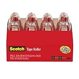 Scotch® Adhesive Tape Roller 6051-4, 3/4-inch x 393 Inches