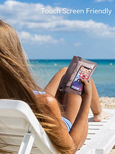 HEETA Waterproof Fanny Pack, Waterproof Pouch Dry Bag 2/3/4 Pack for Phone Passport Purse, Adjustable Waist Strap for Swimming Kayaking Boating Paddle Board Accessories Cruise Beach Camping Essentials3