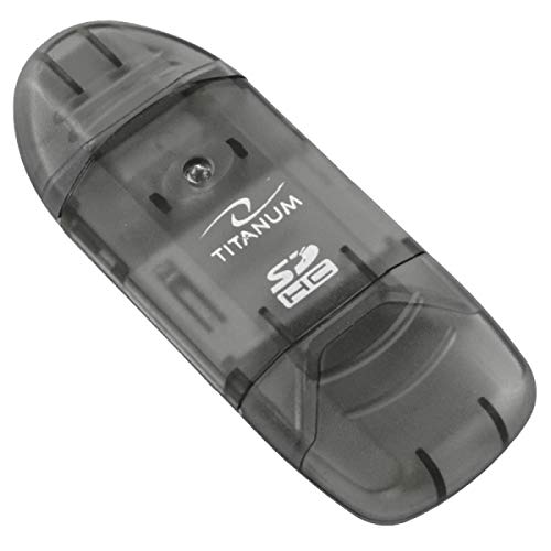 Preisvergleich Produktbild Esperanza TITANUM Card Reader SDHCMiniSDHCMicroSDHCRSMM TA101K Black USB 2.0 (TA101K - 5901299901137)