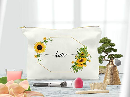 Preisvergleich Produktbild Make-up-Tasche für Brautjungfern, personalisierbar