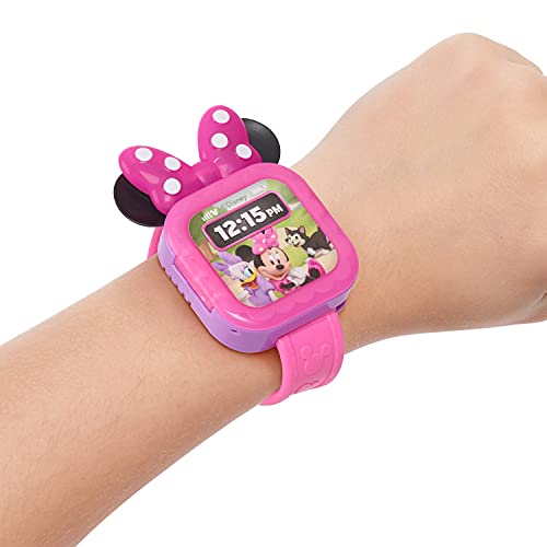 Disney Junior Minnie Mouse Play Smart Watch with Lights and Sounds, 3-pieces, Pretend Play, Kids Toys for Ages 3 Up by J - Additional View