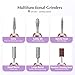 COSLUS Electric Nail Drill File Professional: for Acrylic Gel Dip Powder Nails Portable Nail Machine Kit Manicure Pedicure Tools Polishing Set with Nail Drill Bits Sanding Bands